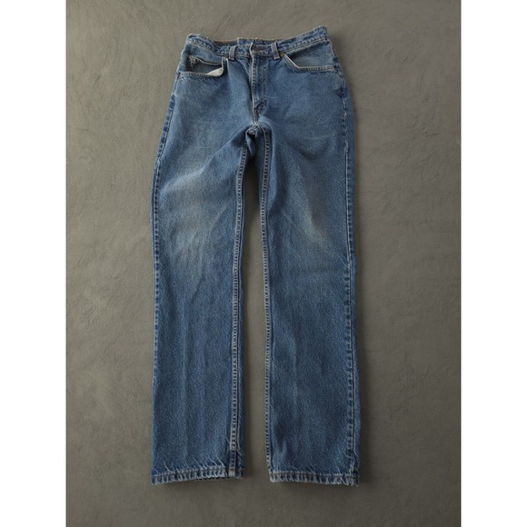 Vintage 1990s Levi's Orange Tab Denim Blue Jeans Straight Leg Canada 30 x 32 - Picture 2 of 7